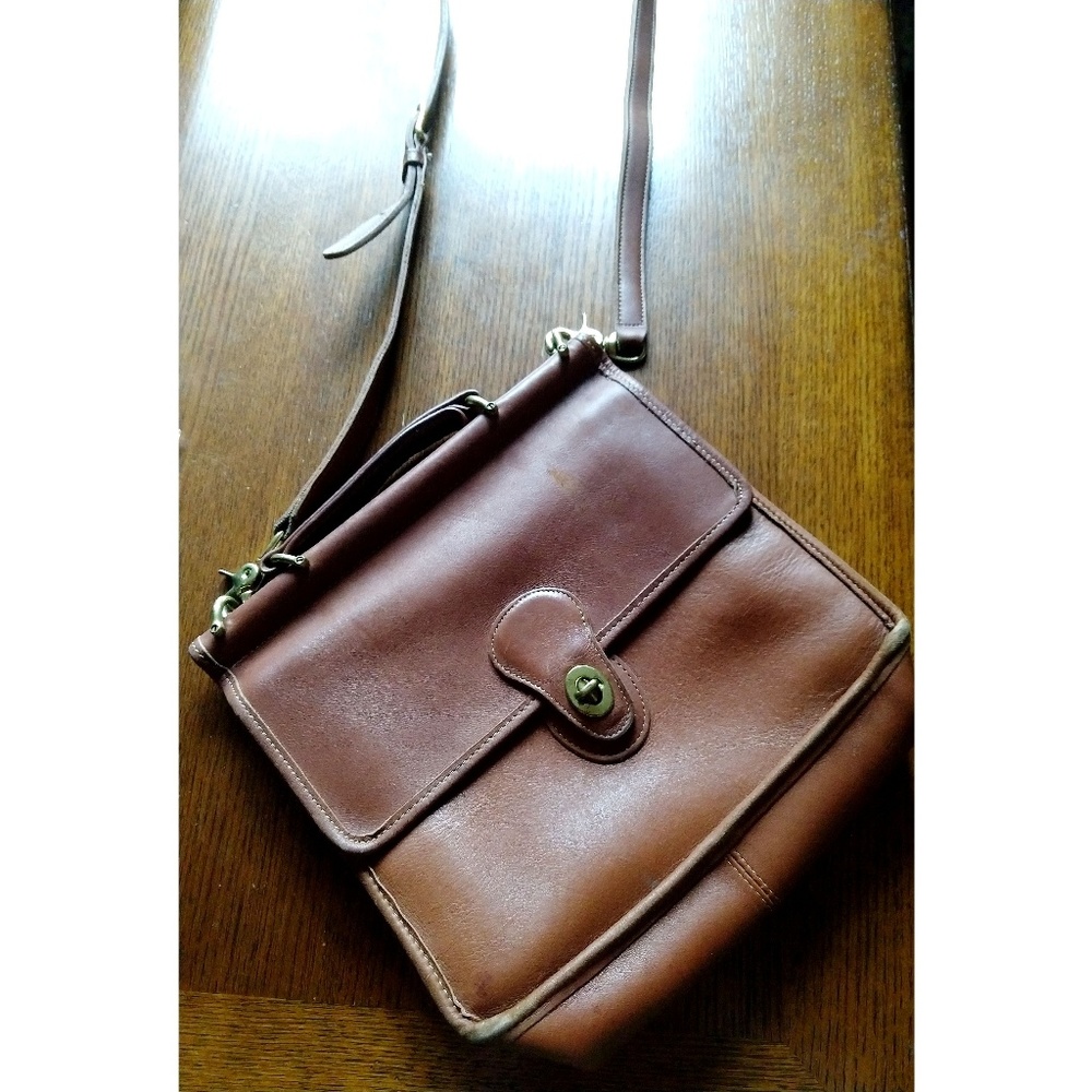 Authentic Vintage Coach Messenger Bag Made in USA